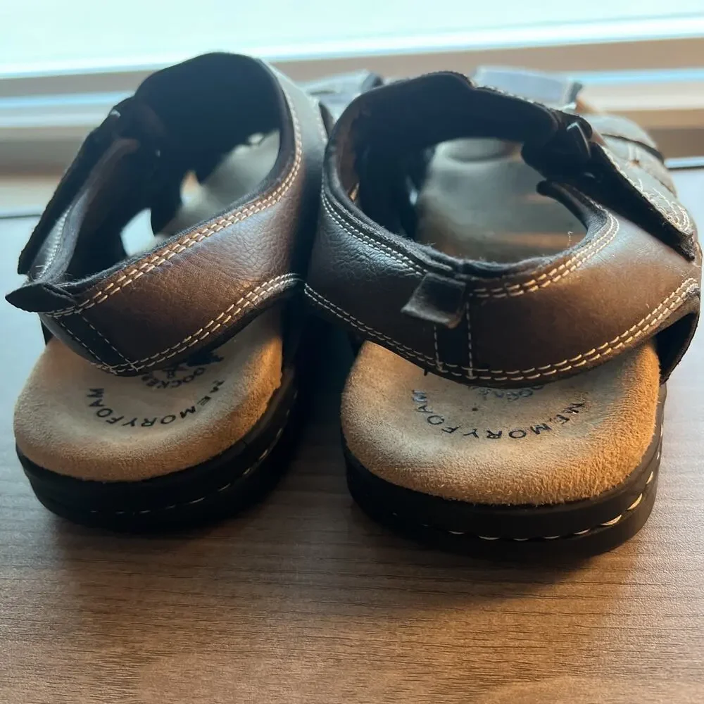 Dockers Searose Memory Foam Closed-Toe Fisherman Sandals Mens Size 11M